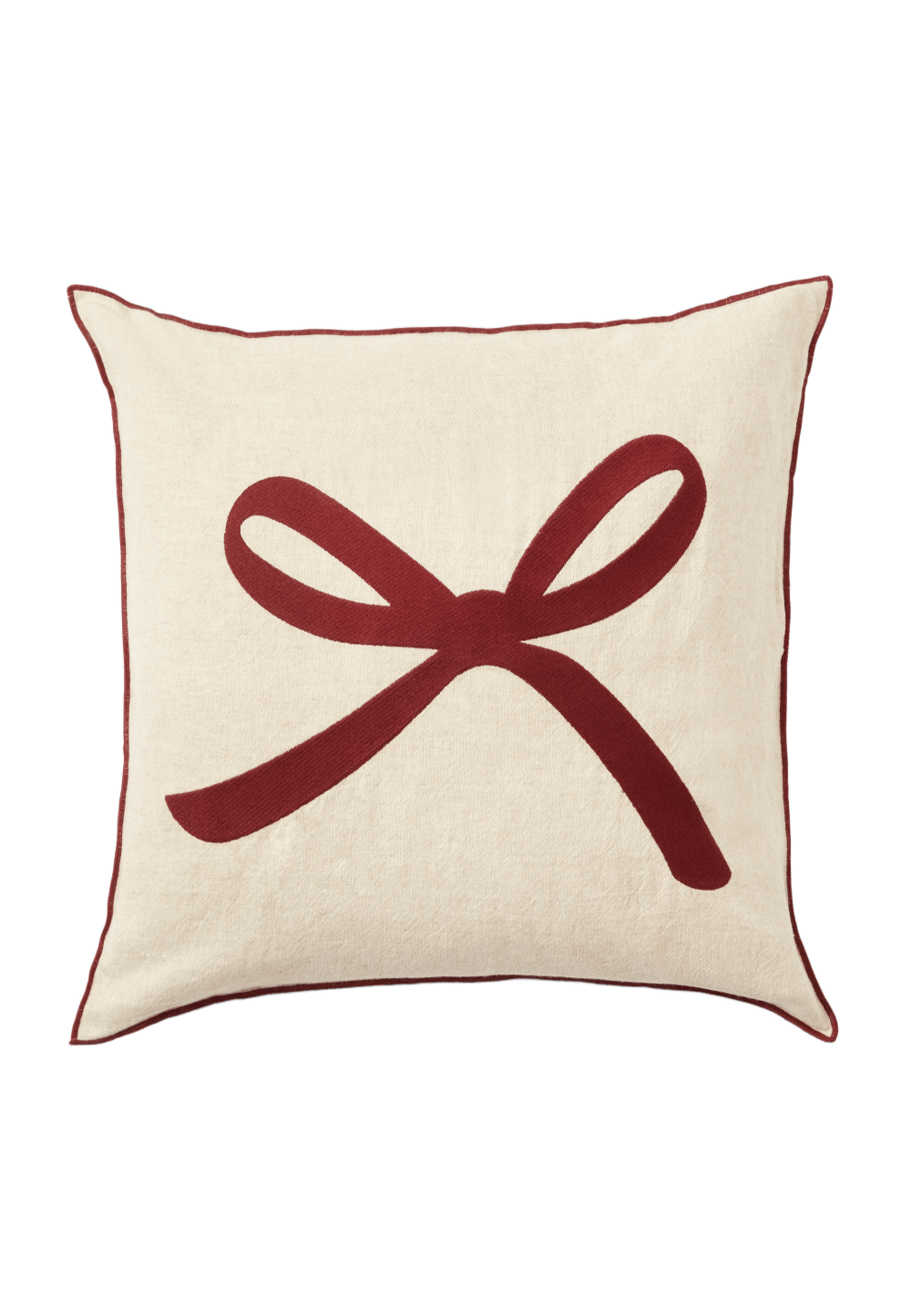 Åhléns Home Kuddfodral i linnemix ROSETT 50x50 cm
